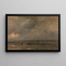 La mer du Nord à Blankenberge - Louis Artan — quadro incorniciato alla parete