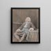 Ritratto presumibile del marchese di Reverseaux seduto - Louis Aubert — quadro incorniciato alla parete