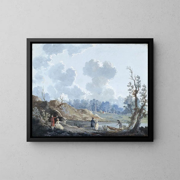 La Petite Cascade - Louis Bélanger — quadro incorniciato alla parete