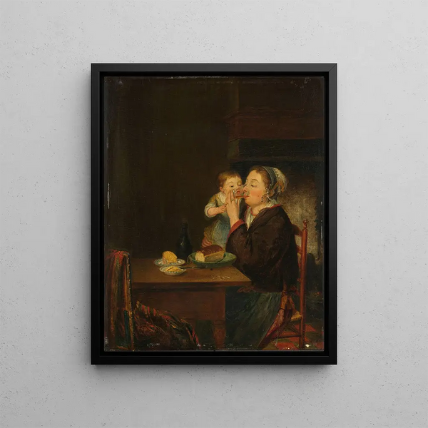 Louis Bernard Coclers - A Mother and her Child.webp