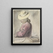 Ritratto di Johann Goll von Franckenstein con cappello a sinistra - Louis Bernard Coclers — quadro incorniciato alla parete