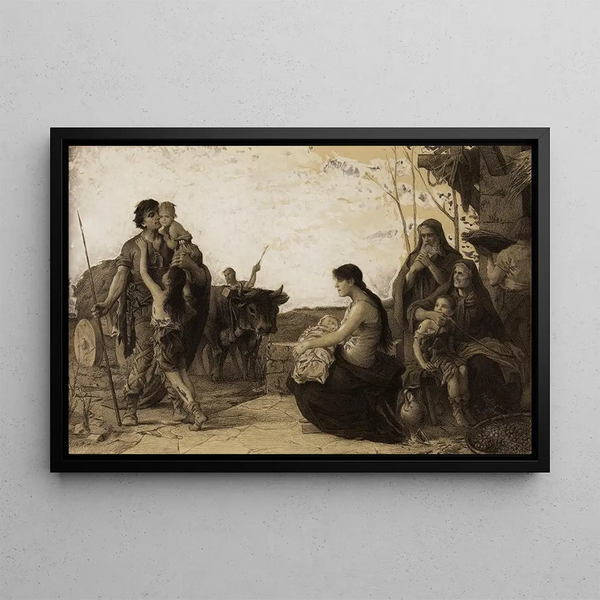 Louis Bouteli - La Famille daprs Moreau de Tours.webp