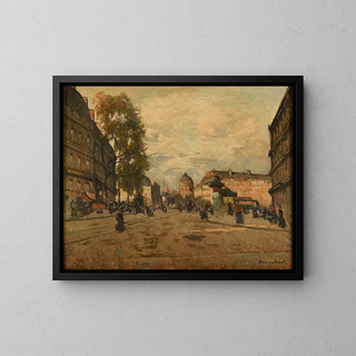 Louis Braquaval - La place SaintMichel  Paris.webp