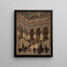 Scala dell'opera - Louis Broud — quadro incorniciato alla parete