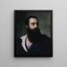 Ritratto di Felice Orsini 1819-1858 terrorista - Louis Buchheister — quadro incorniciato alla parete