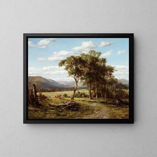 À Lilydale - Louis Buvelot — quadro incorniciato alla parete