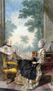 M. il Conte e la Contessa Despourdons - Louis Carrogis Carmontelle — vista dell’opera