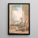 Étienne Laurault de Foncemagne à un bureau d'écriture - Louis Carrogis Carmontelle — quadro incorniciato alla parete