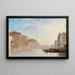 Le Grand Canal Venezia - Louis Claude Mouchot — quadro incorniciato alla parete