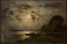 Paesaggio al chiaro di luna - Louis Douzette — vista dell’opera