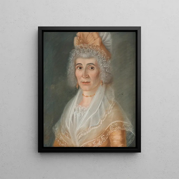 Louis Dulongpre - Marguerite Viger Wife of Pierre Berthelet.webp