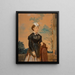 Ritratto di Bertha Annie Carter - Louis Eyth — quadro incorniciato alla parete