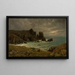 Costa rocciosa - Louis Frédéric Schützenberger — quadro incorniciato alla parete