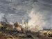 Incendio nel porto - Louis Gabriel Moreau — vista dell’opera
