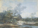 Bergère vicino a una cascata - Louis Gabriel Moreau — vista dell’opera
