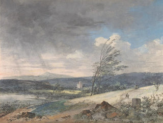 Paesaggio sventolato dal vento - Louis Gabriel Moreau — vista dell’opera