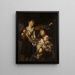 Maternità - Louis Gallait — quadro incorniciato alla parete