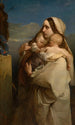 La mère infortunée - Louis Gallait — vista dell’opera