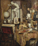 Interno di atelier - Louis Gontier — vista dell’opera