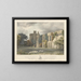 Château de Thornbury, Gloucestershire - Louis Haghe — quadro incorniciato alla parete