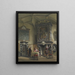 Sala del Tesoro di Gand a Londra - Louis Haghe — quadro incorniciato alla parete