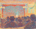 al teatro - Louis Hayet — vista dell’opera