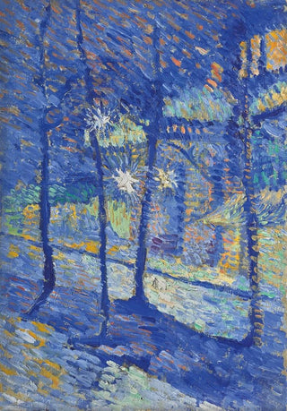 Louis Hayet - Paysage nocturne.webp