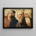 Le sante donne in viaggio verso il Golgota - Louis Hendrix — quadro incorniciato alla parete