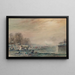 Le Fortificazioni - Louis Henri Foreau — quadro incorniciato alla parete