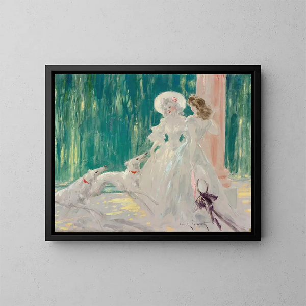 Le bel après-midi - Louis Icart — quadro incorniciato alla parete