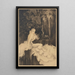 Orchidées - Louis Icart — quadro incorniciato alla parete