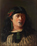 Ritratto di una giovane donna maorie con moko - Louis John Steele — vista dell’opera