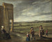 Paesaggio con contadini - Louis Le Nain — vista dell’opera