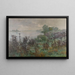 Le ragnatele - Louis Le Poittevin — quadro incorniciato alla parete