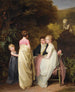 Conversazione in un parco - Louis Léopold Boilly — vista dell’opera