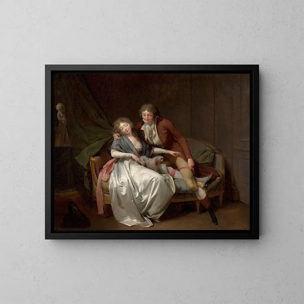 Défends-moi - Louis Léopold Boilly — quadro incorniciato alla parete