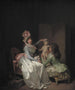 decorativo della statuetta di Cupido - Louis Léopold Boilly — vista dell’opera