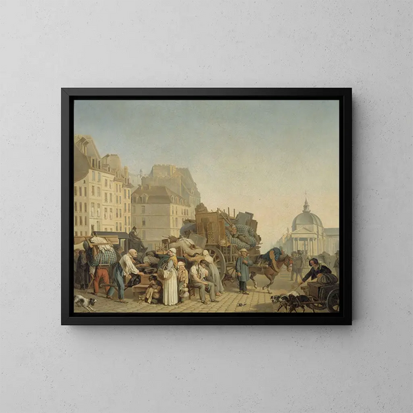 Les Déménagements - Louis Léopold Boilly — quadro incorniciato alla parete
