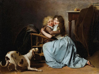 La paura infondata - Louis Léopold Boilly — vista dell’opera