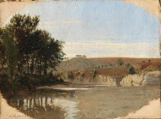 Vista di un lago - Louis Léopold Boilly — vista dell’opera