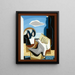 Composition, l'Oiseau - Louis Marcoussis — quadro incorniciato alla parete