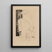 La Synagogue - Louis Marcoussis — quadro incorniciato alla parete
