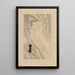 Le Voyageur - Louis Marcoussis — quadro incorniciato alla parete