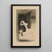 Marizibill - Louis Marcoussis — quadro incorniciato alla parete