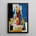 Nature morte As de Pique - Louis Marcoussis — quadro incorniciato alla parete