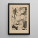 Poème letto al matrimonio di André Salmon - Louis Marcoussis — quadro incorniciato alla parete