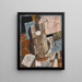 Natura morta con chitarra - Louis Marcoussis — quadro incorniciato alla parete
