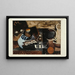 Nature morte con fiammiferi Le Pyrogne Quinquina - Louis Marcoussis — quadro incorniciato alla parete