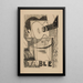 Table - Louis Marcoussis — quadro incorniciato alla parete