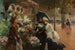 Venditrice di fiori giorno di pioggia - Louis Marie de Schryver — vista dell’opera